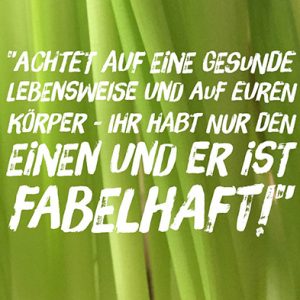 Instagram: Achtet auf eine gesunde Lebensweise